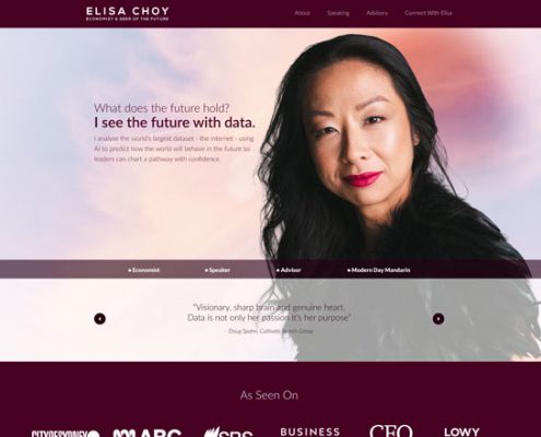 Elisa choy website